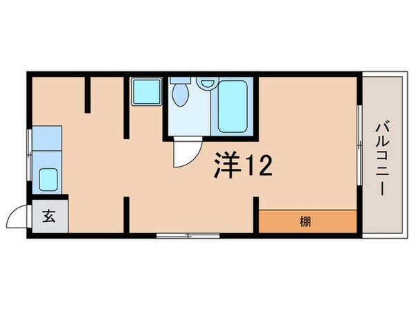 寺口ハイツの物件間取画像